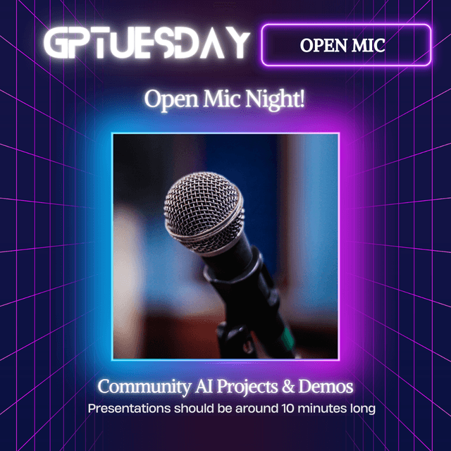 Open Mic Night!